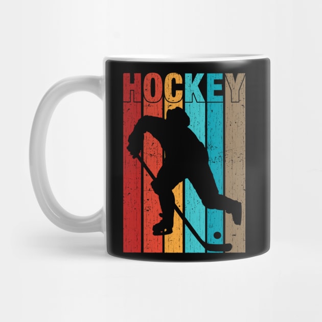 Hockey Gift Hockey Players Vintage by TMSTORE